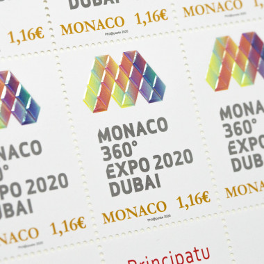 Official stamp Expo 2020...