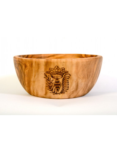 Olive wood bowl diameter 14 cm