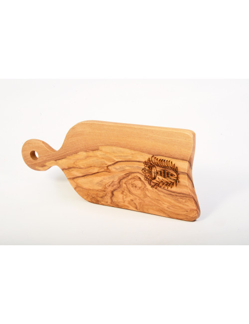 Planchette à Persil En Bois D'olivier - Fabriquée Main En Tunisie - Planche à Découper Artisanale