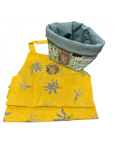 Lot Tablier et Corbeille...